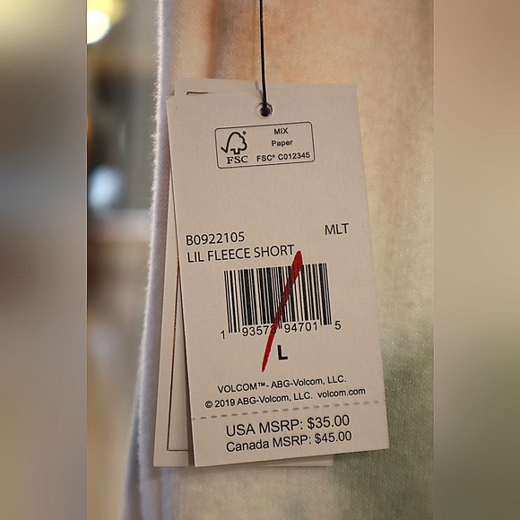 Volocom HighWaister Cheeky Shorts - Picture 4 of 5